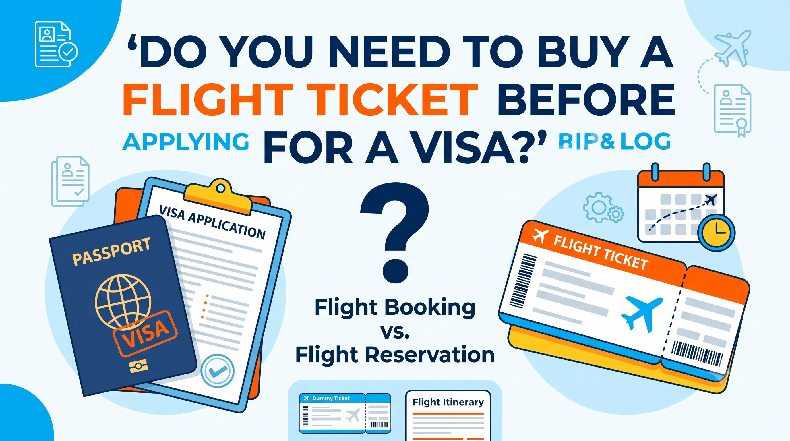 Do You Need to Buy a Flight Ticket Before Applying for a Visa?